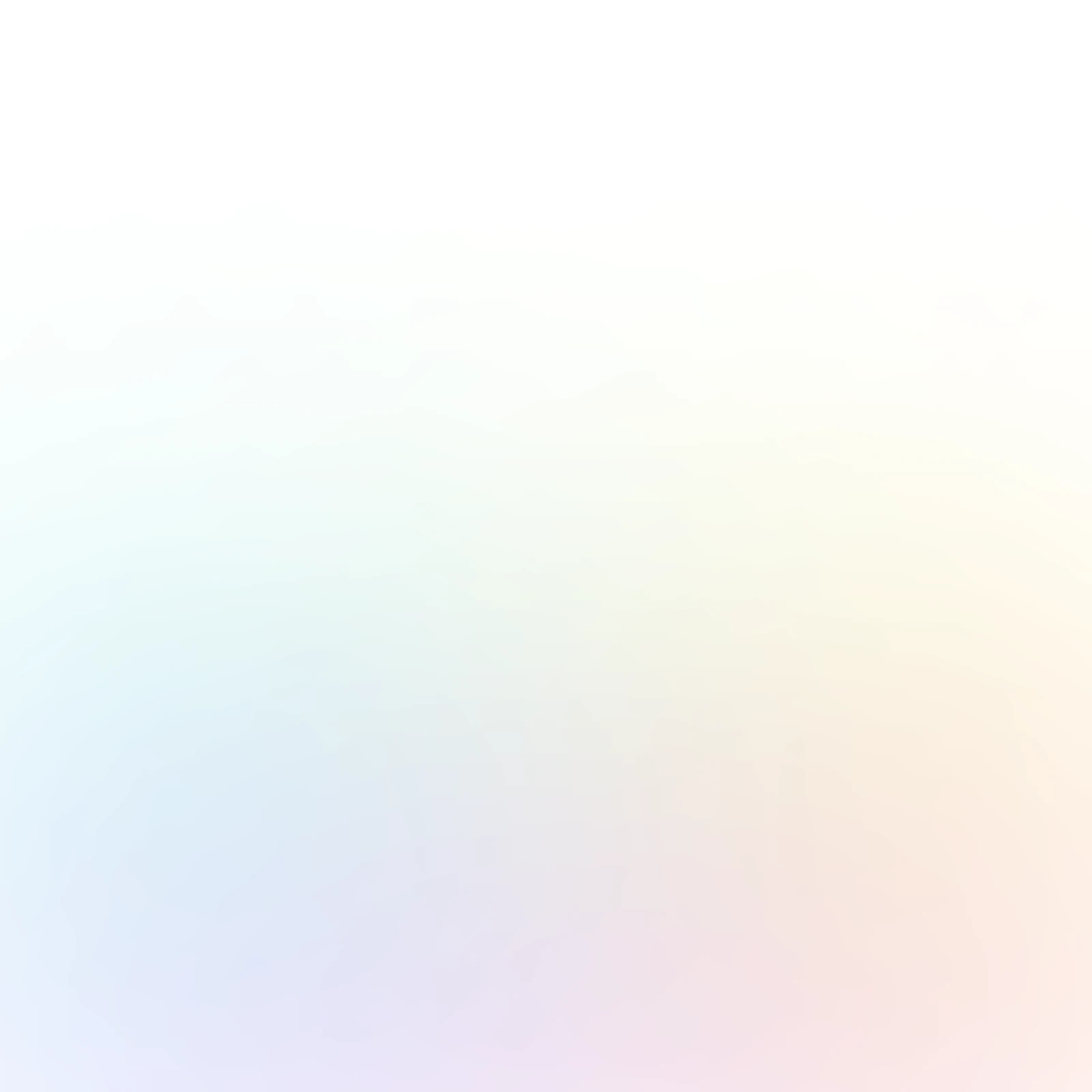 mobile app development page pastel gradient background
