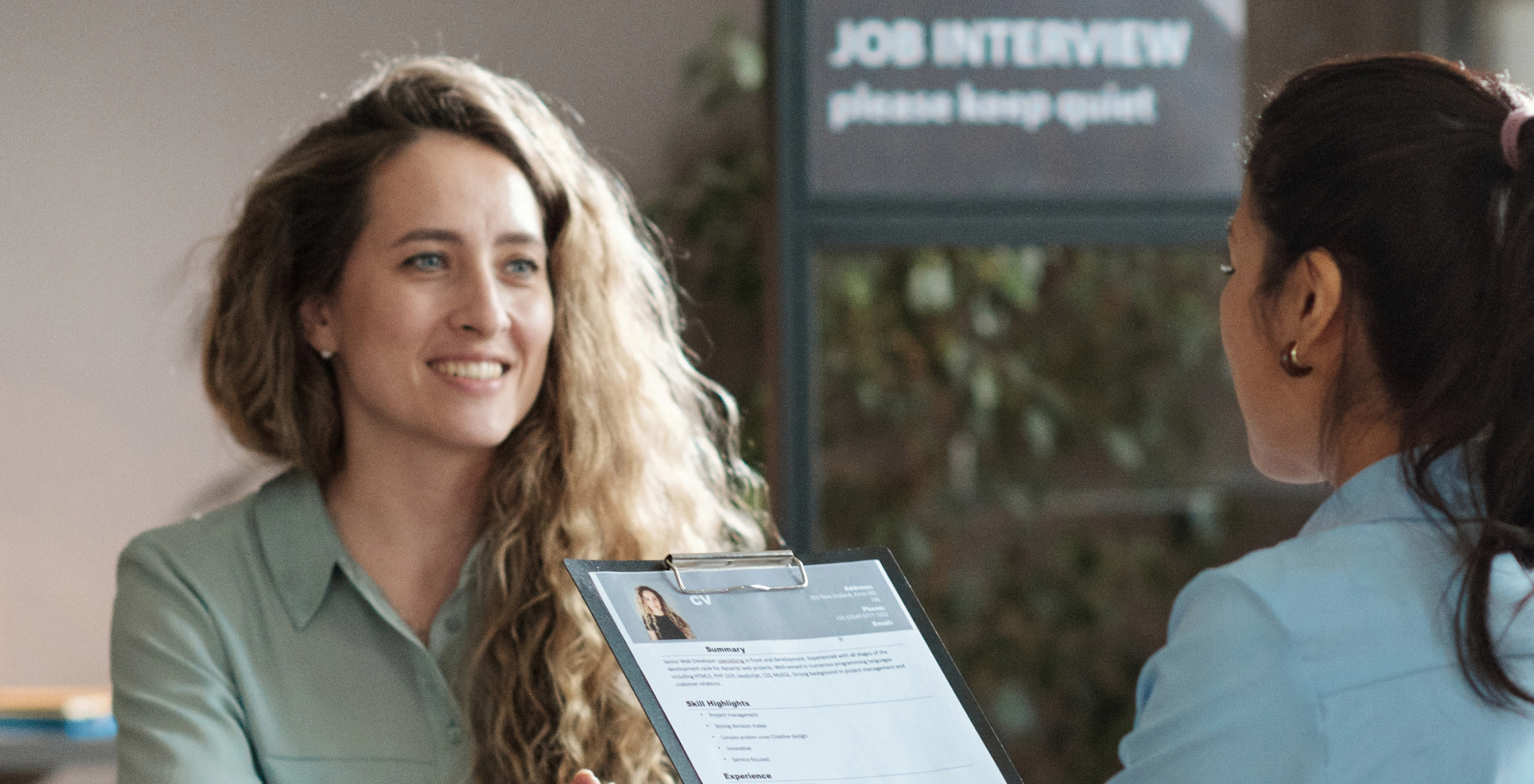 Candidate interview in hiring process