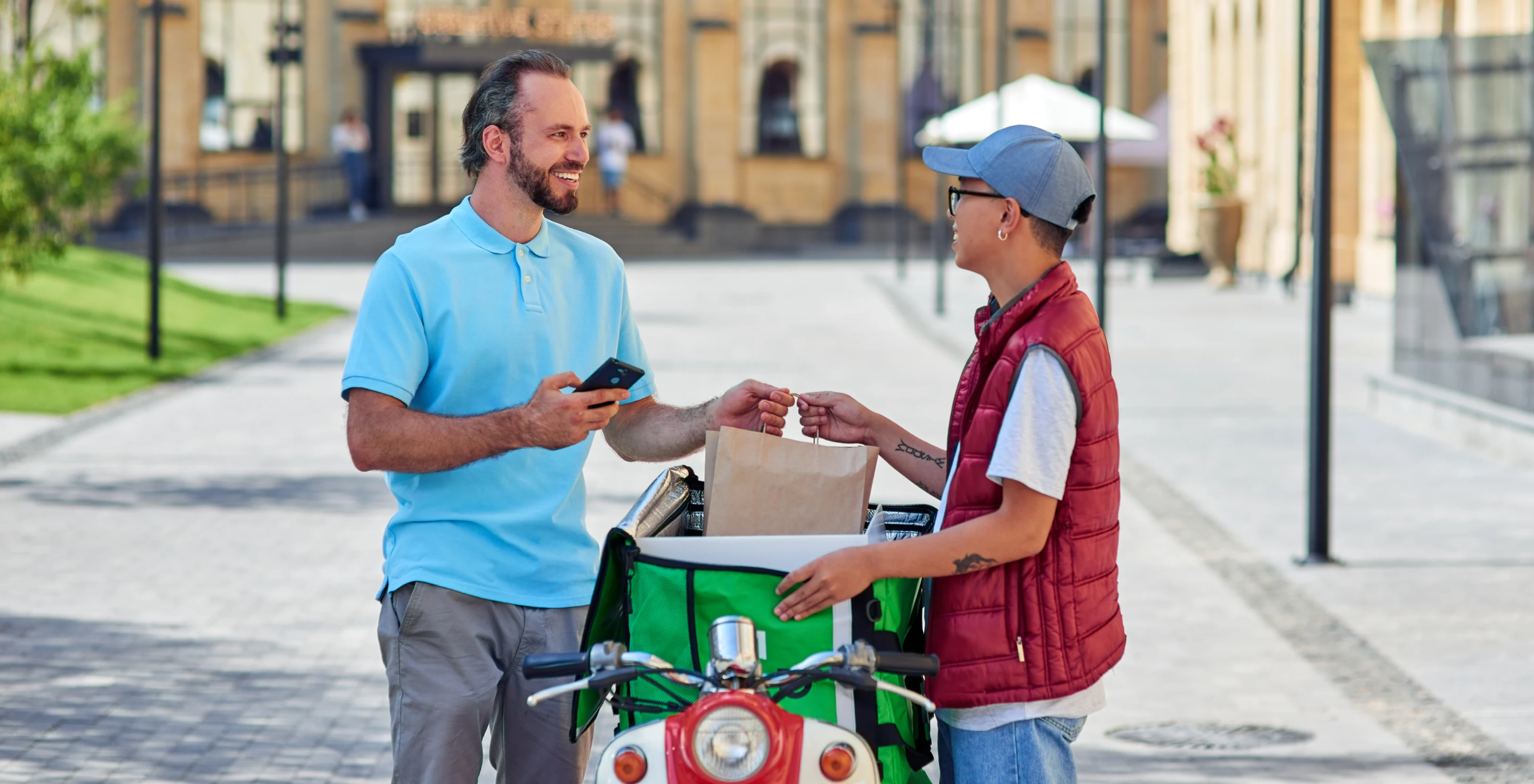 Green Delivery Multi-Store Cover Banner