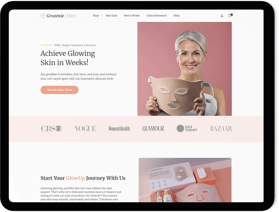 Her Groomie Portfolio Card Thumbnail