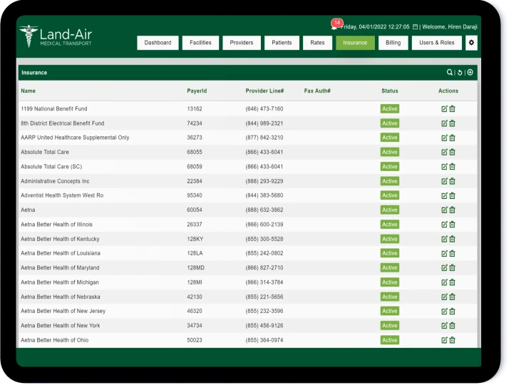 Land-Air Medical Transport Portfolio Card Thumbnail