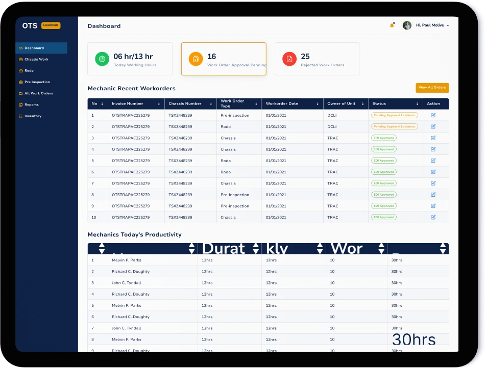 Ocean Terminal Solution