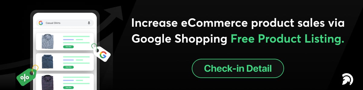Google Shopping free Product Listing