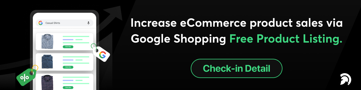 Google Shopping free Product Listing