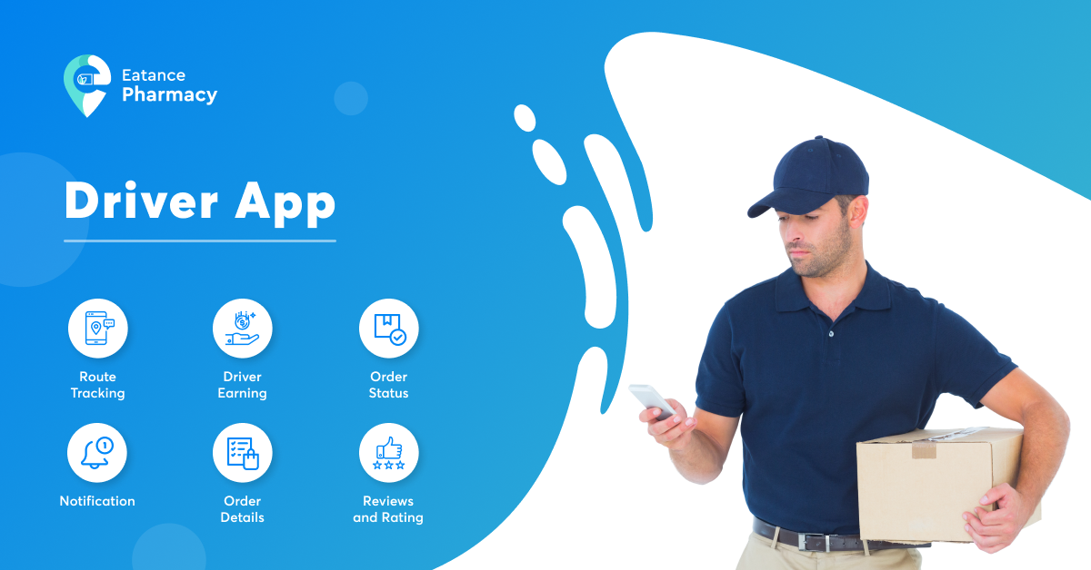 pharmacy delivery app for drivers