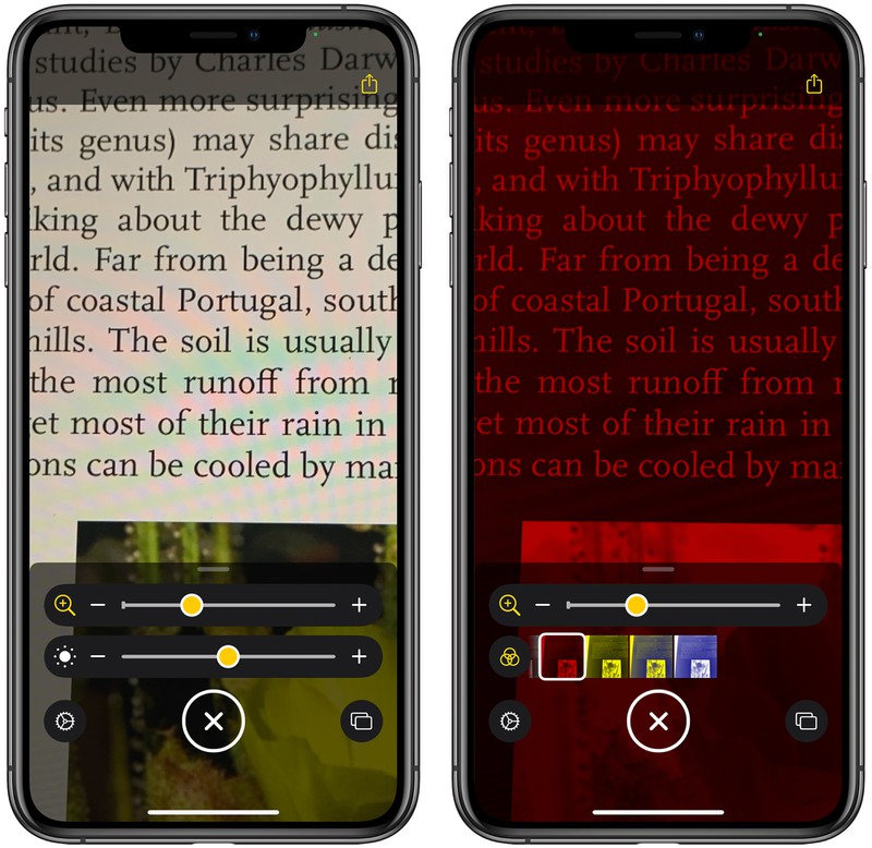 iOS 14: Magnifier