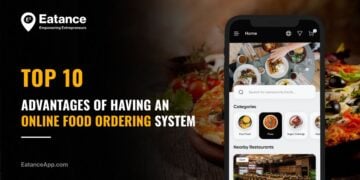 Advantages of food ordering system Eatance
