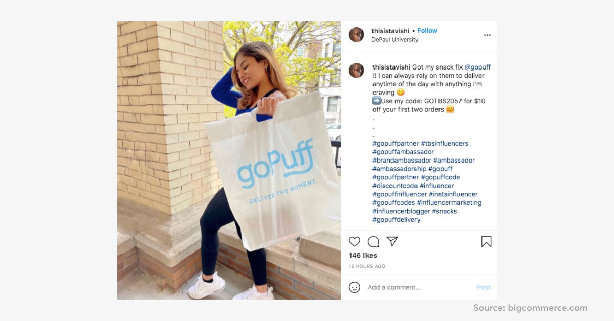 Social Media Advertising by Influencers