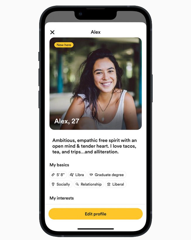 Apple App Of The Year Award 2021: Bumble