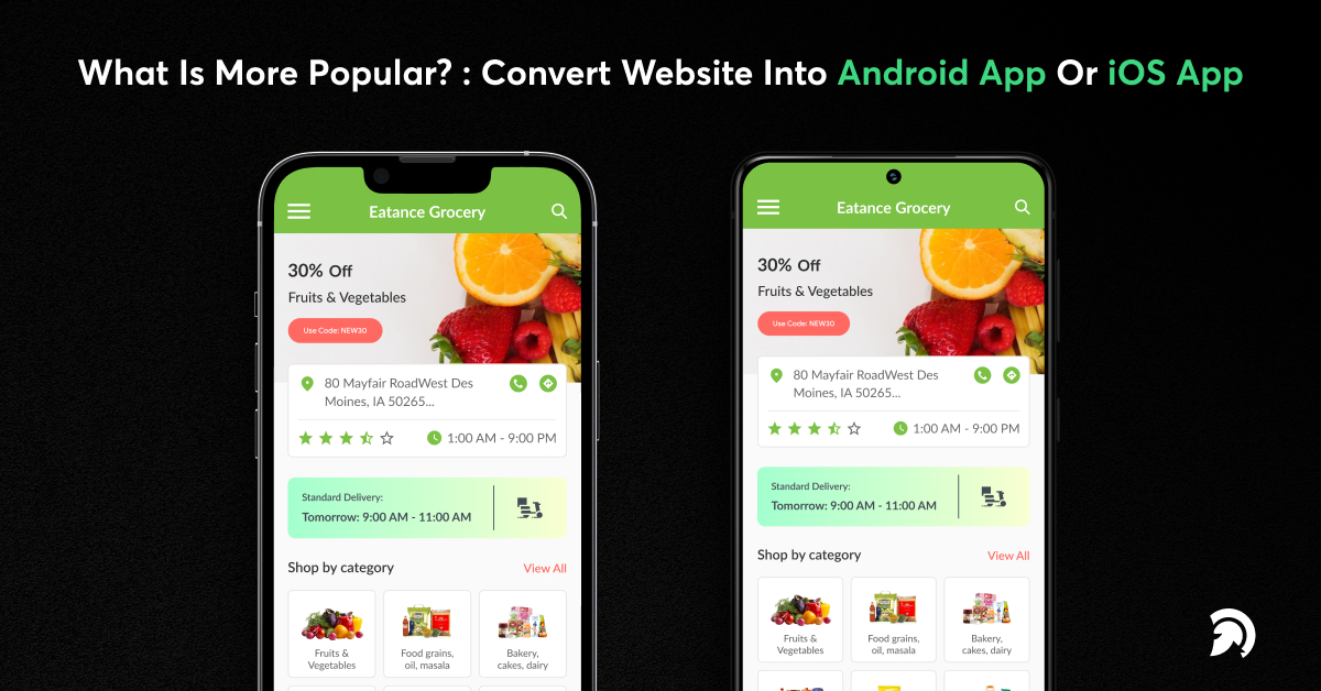 Converting Website into Android or IoS Mobile App