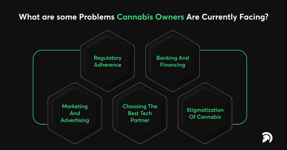 Problems facing by Cannabis business owners