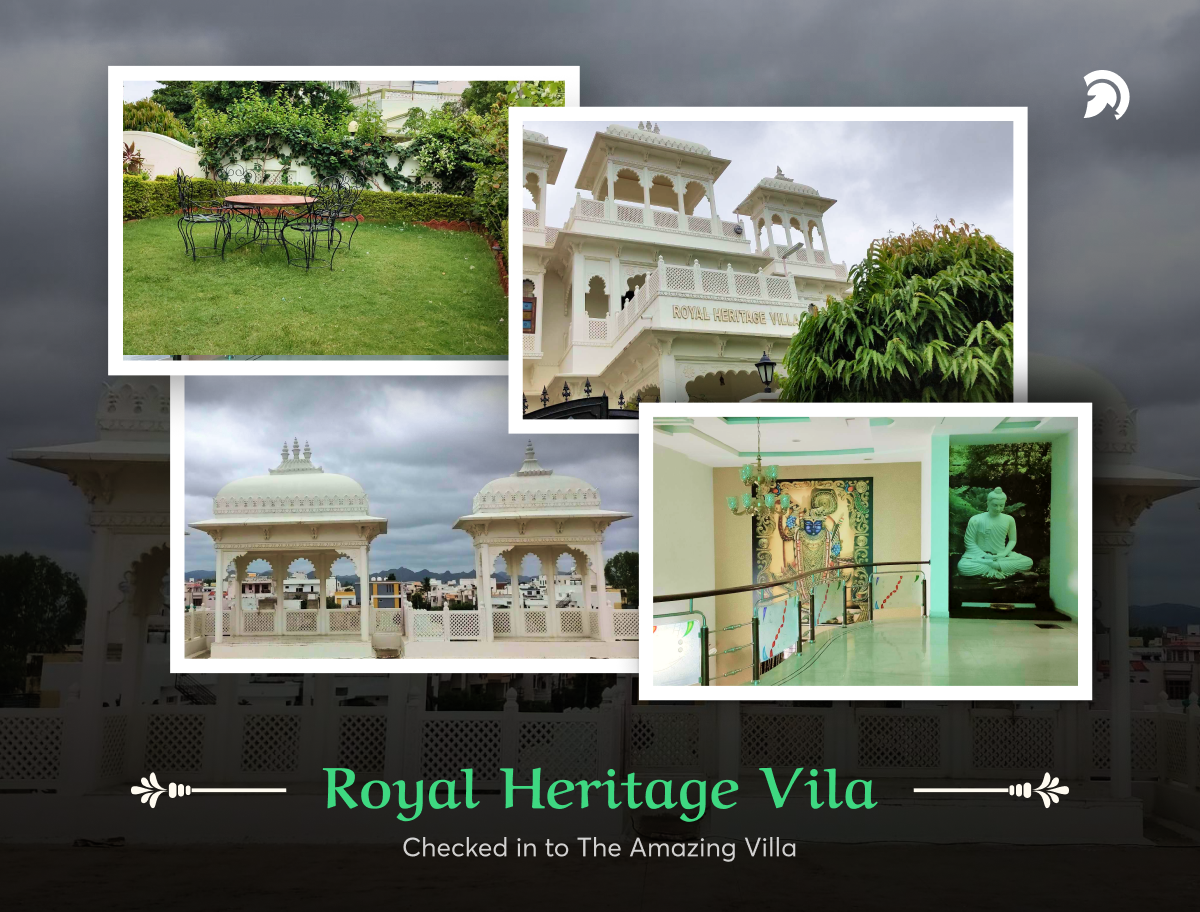EvinceDev Udaipur Trip Royal Heritage Vila