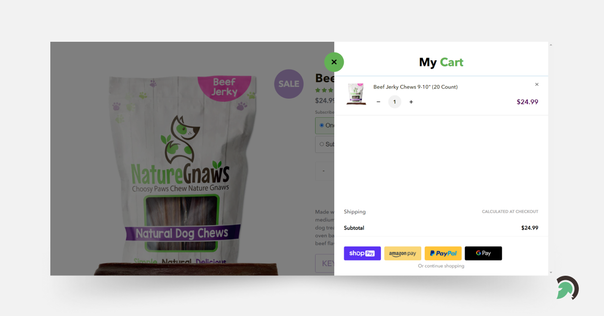 Shopify Website Design easy checkout
