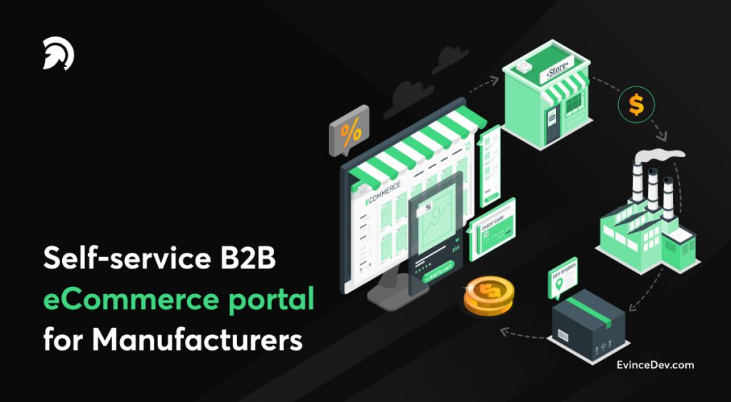 Self-service B2B eCommerce portal for Manufacturers
