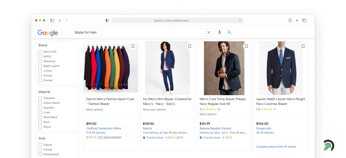 Enhanced Listing Google Merchant Center