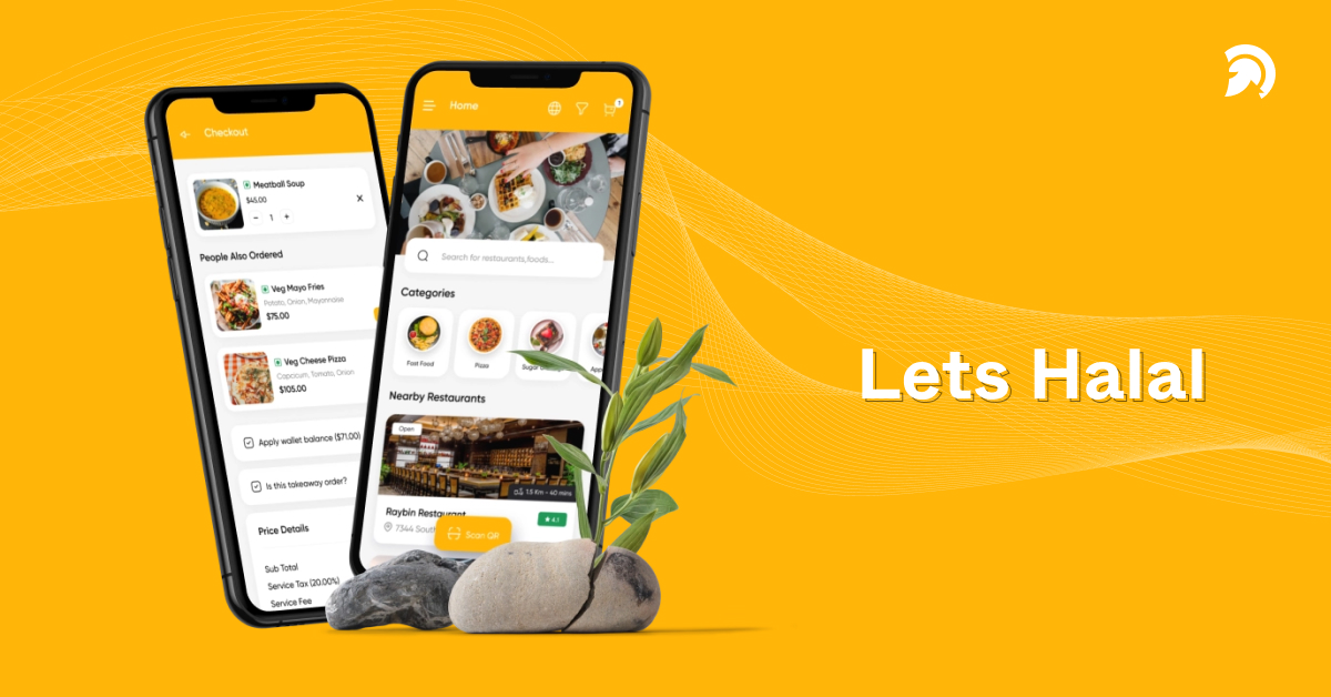 Lets Halal Food Delivery Mobile app Development