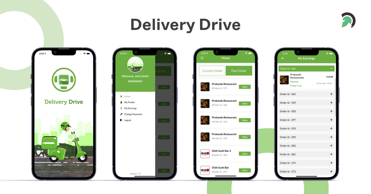 Delivery Drive Mobile App Development