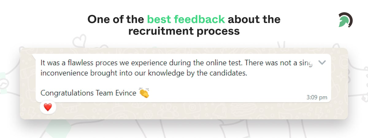 Evince Development recruitment process