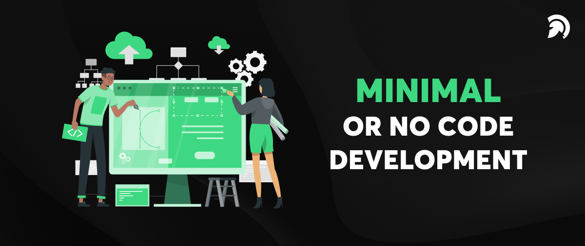 Web development trends minimal code or no code development