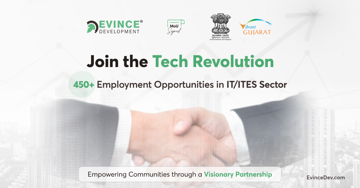 Evince Development Signs 100 Cr Investment in Landmark MoU for Gujarat's IT/ITES Sector Growth