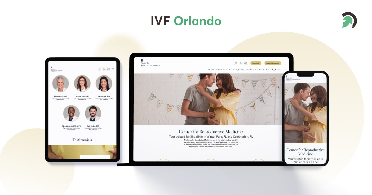 IVF Orlando Support CMS Website