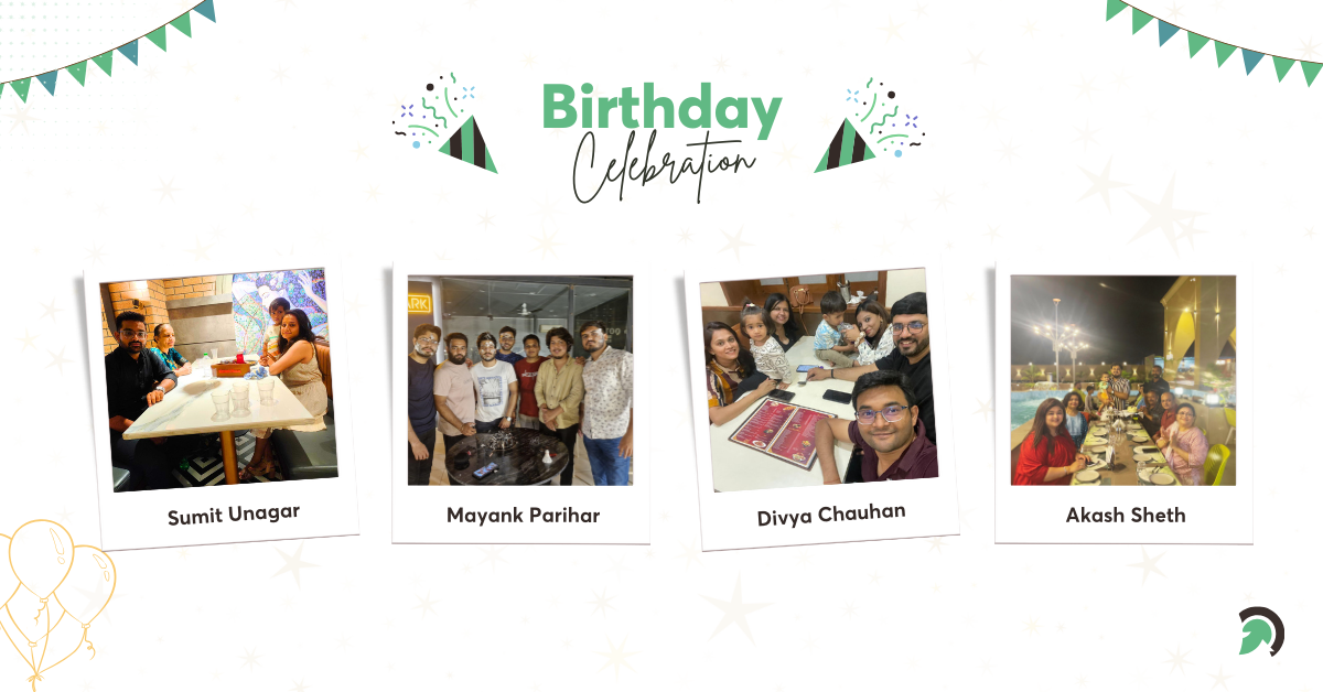 Birthday Celebration of highly skilled developers