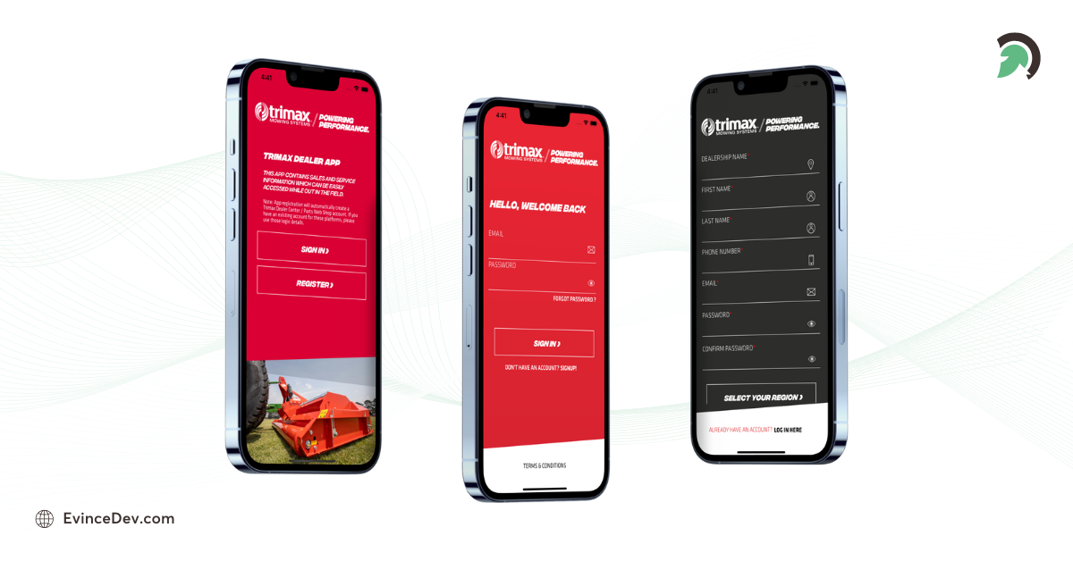 Equipment Moving App Trimax