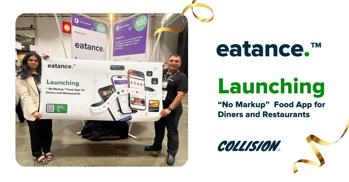 Eatance App Launches at Collision Conference