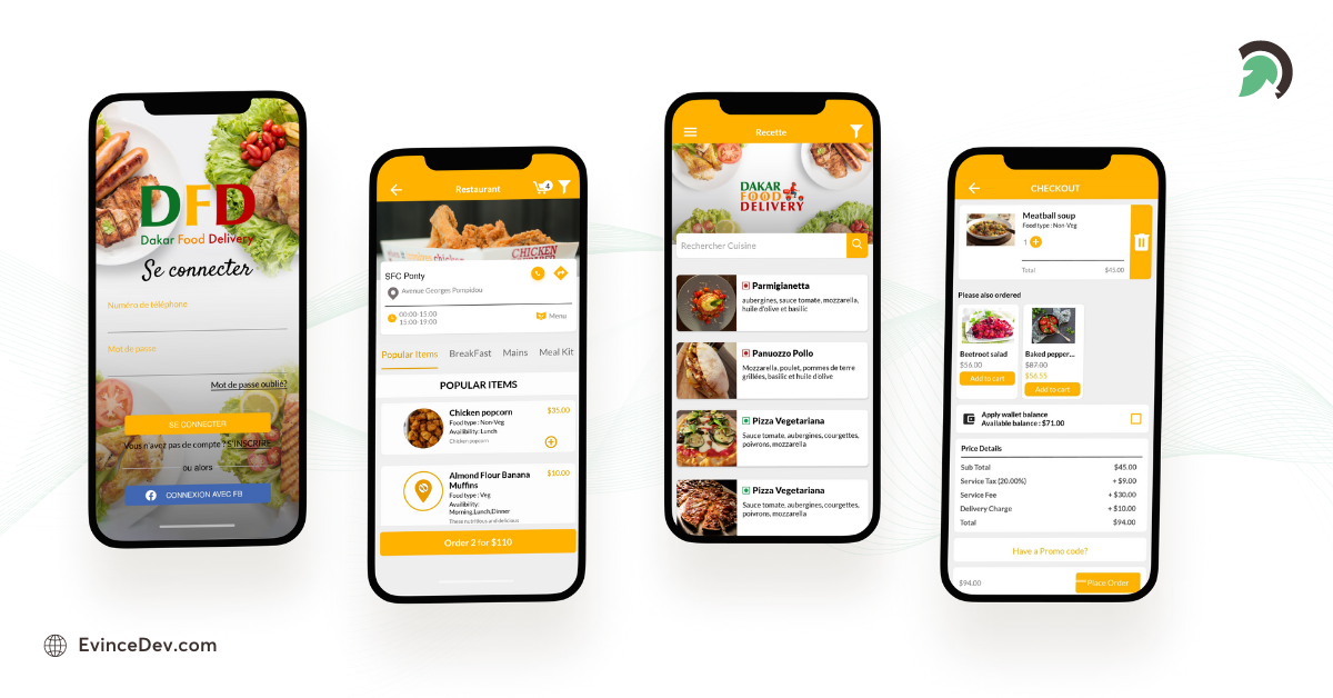 multi restaurant food ordering platform dfd