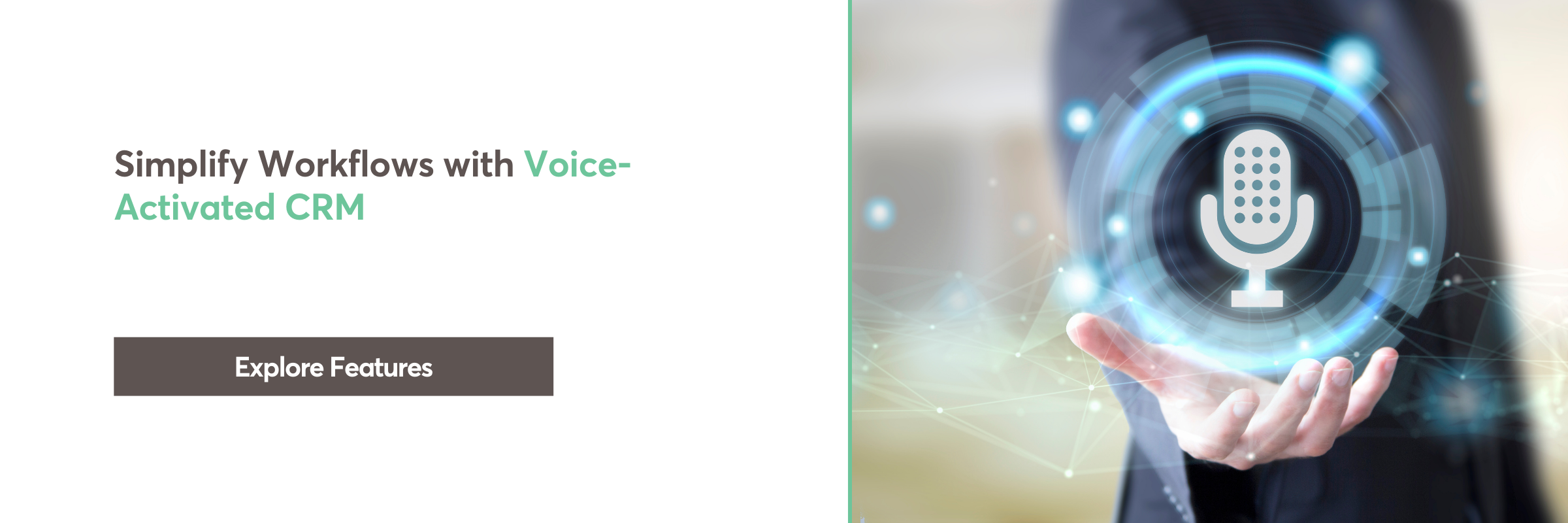 cta for Voice CRM