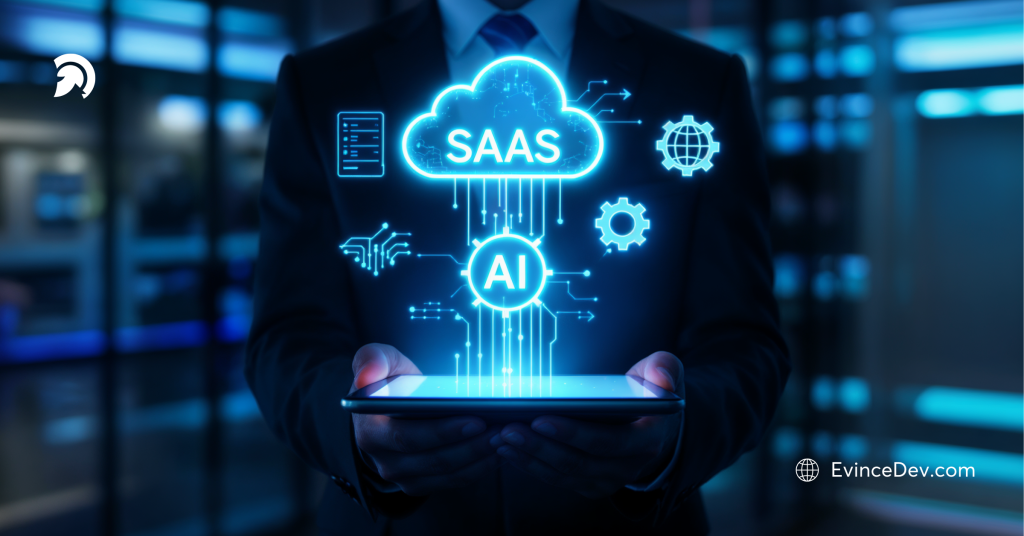 How AI and ML Are Powering the Future of Next Generation SaaS Products Blog From EvinceDev