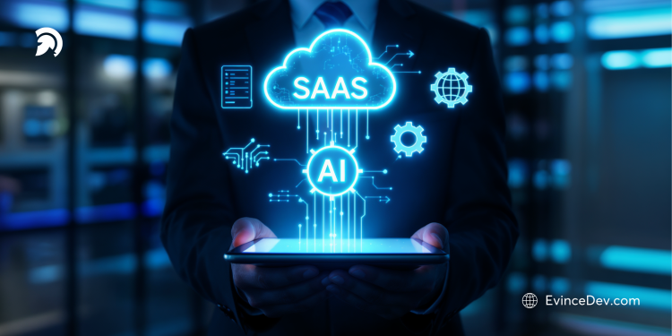 How AI and ML Are Powering the Future of Next Generation SaaS Products Blog From EvinceDev