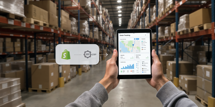 Shopify ERP Integration Blueprint for Real-Time Data Flow and Control Blog By EvinceDev