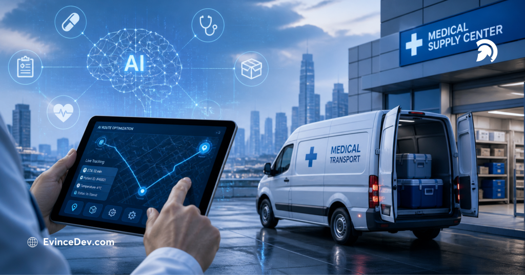 How AI Is Transforming Medical Transport Software Development Blog By EvinceDev