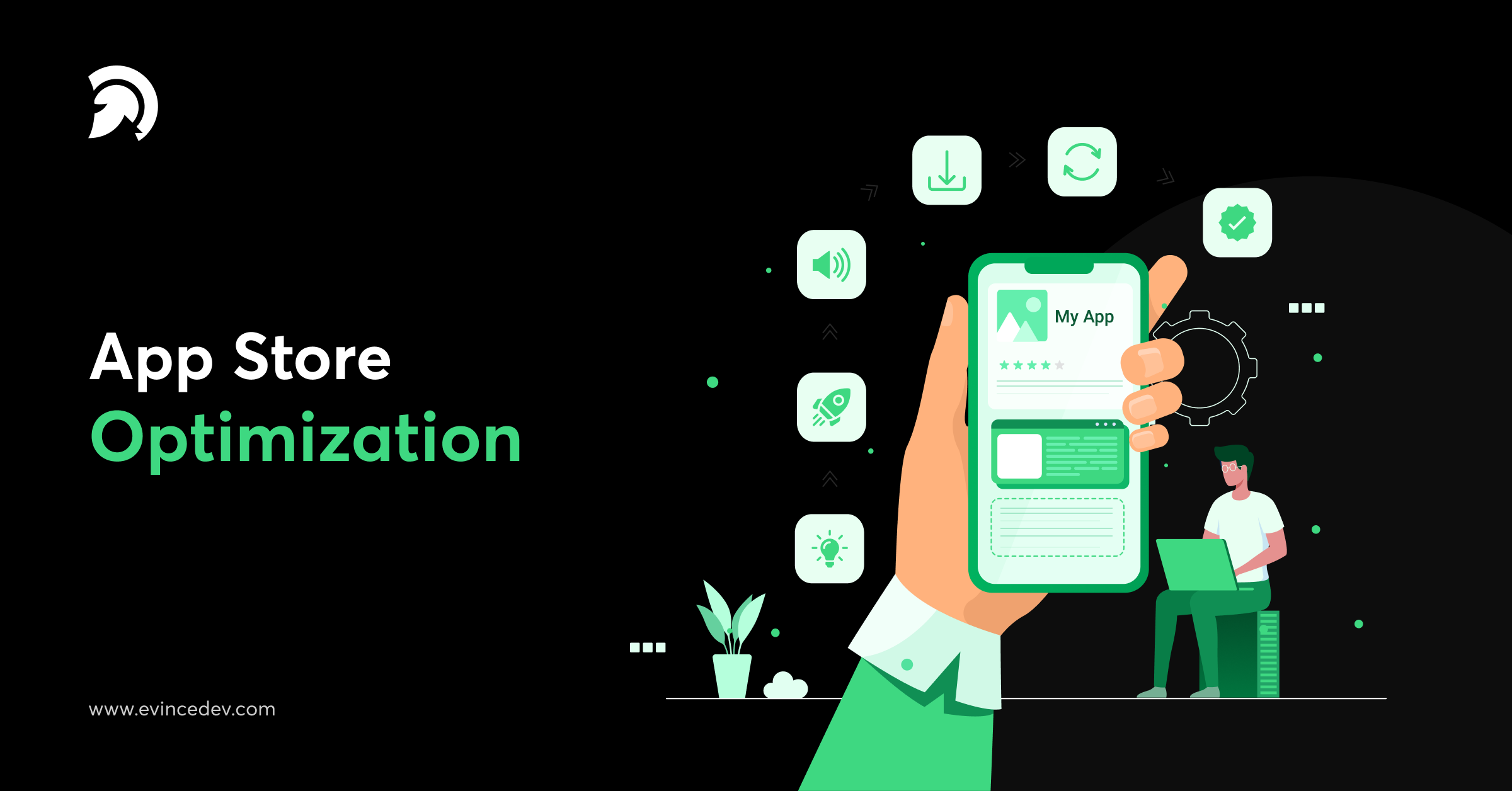 Get Higher Ranking & Downloads with App Store Optimization