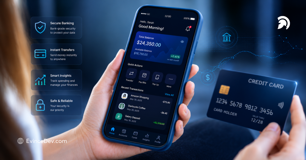 Mobile Banking App Development Guide for FinTech Teams Blog From EvinceDev