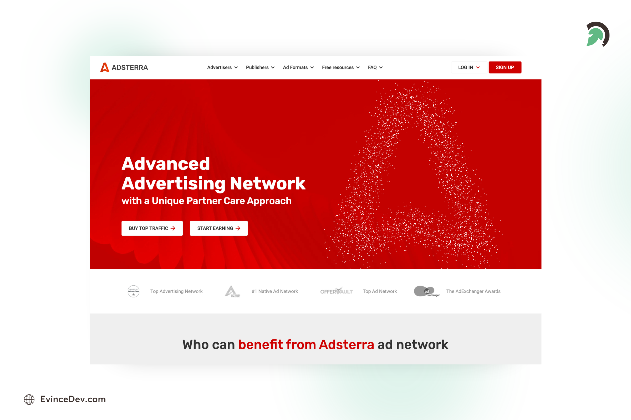 Adsterra Ad Network for Publishers