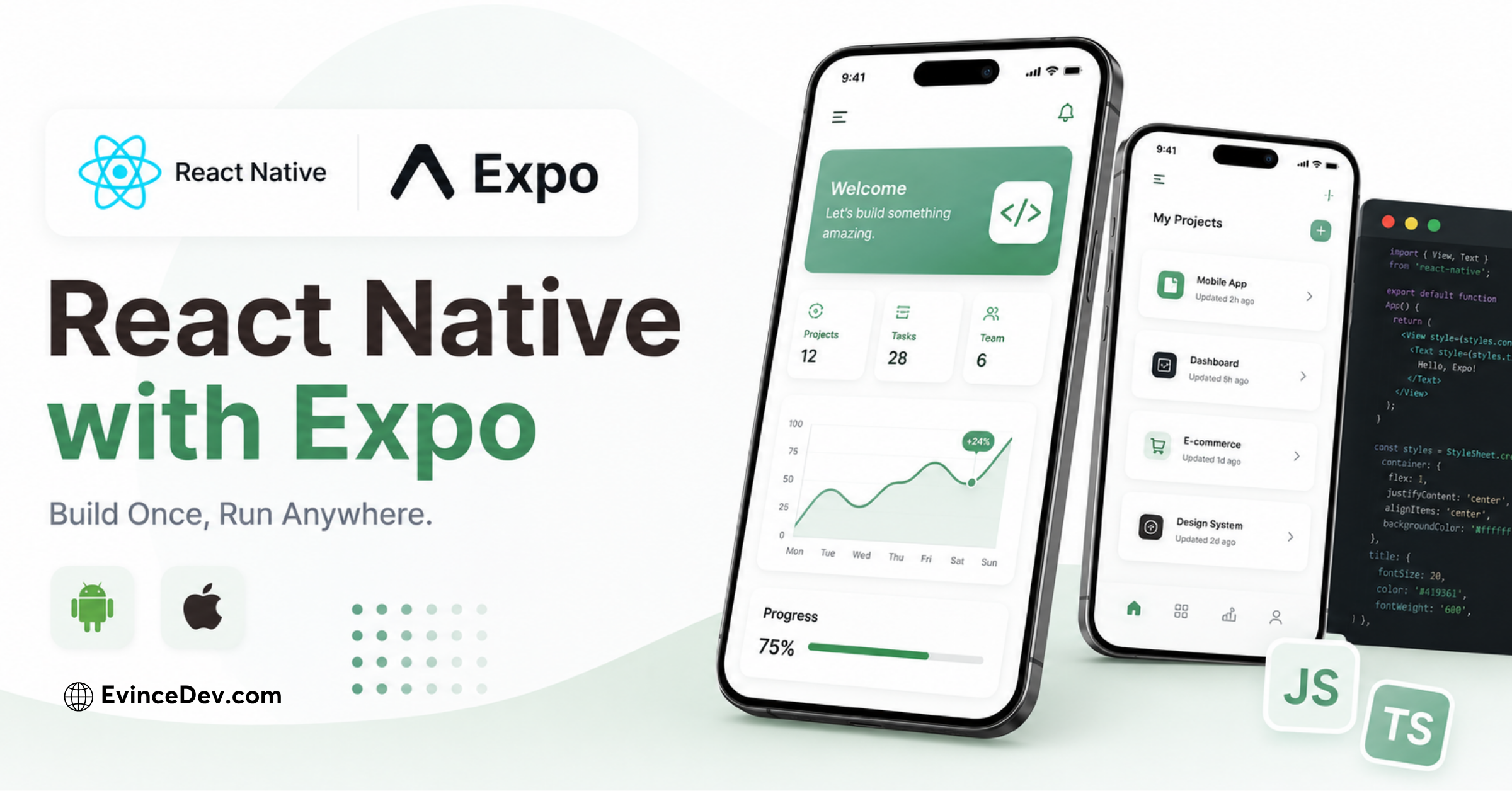 Build Cross-Platform Apps with React Native and Expo