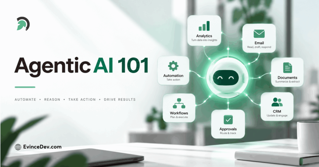 How Agentic AI Helps Businesses Automate Workflows and Make Smarter Decisions | | EvinceDev Blog