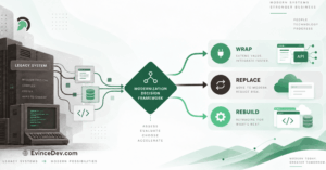Legacy modernization decision framework for choosing what to wrap replace or rebuild | | EvinceDev Blog